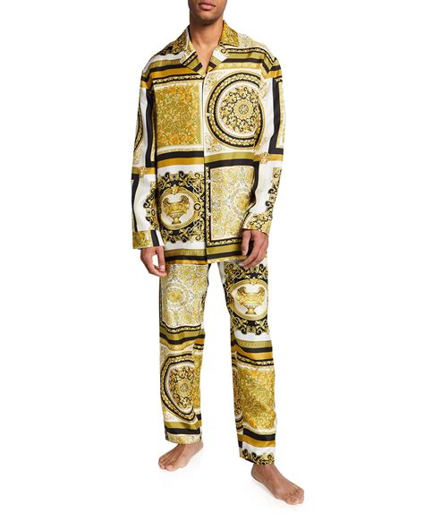 men's versace pajamas